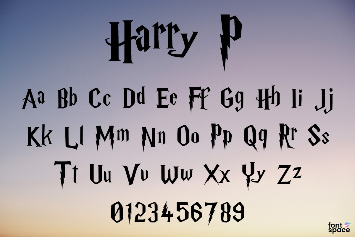 harryp font