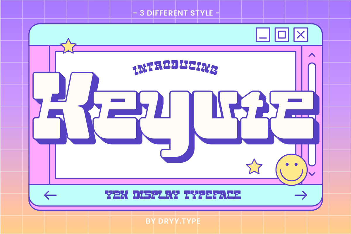 Kye Text Keyute Font - Free Download