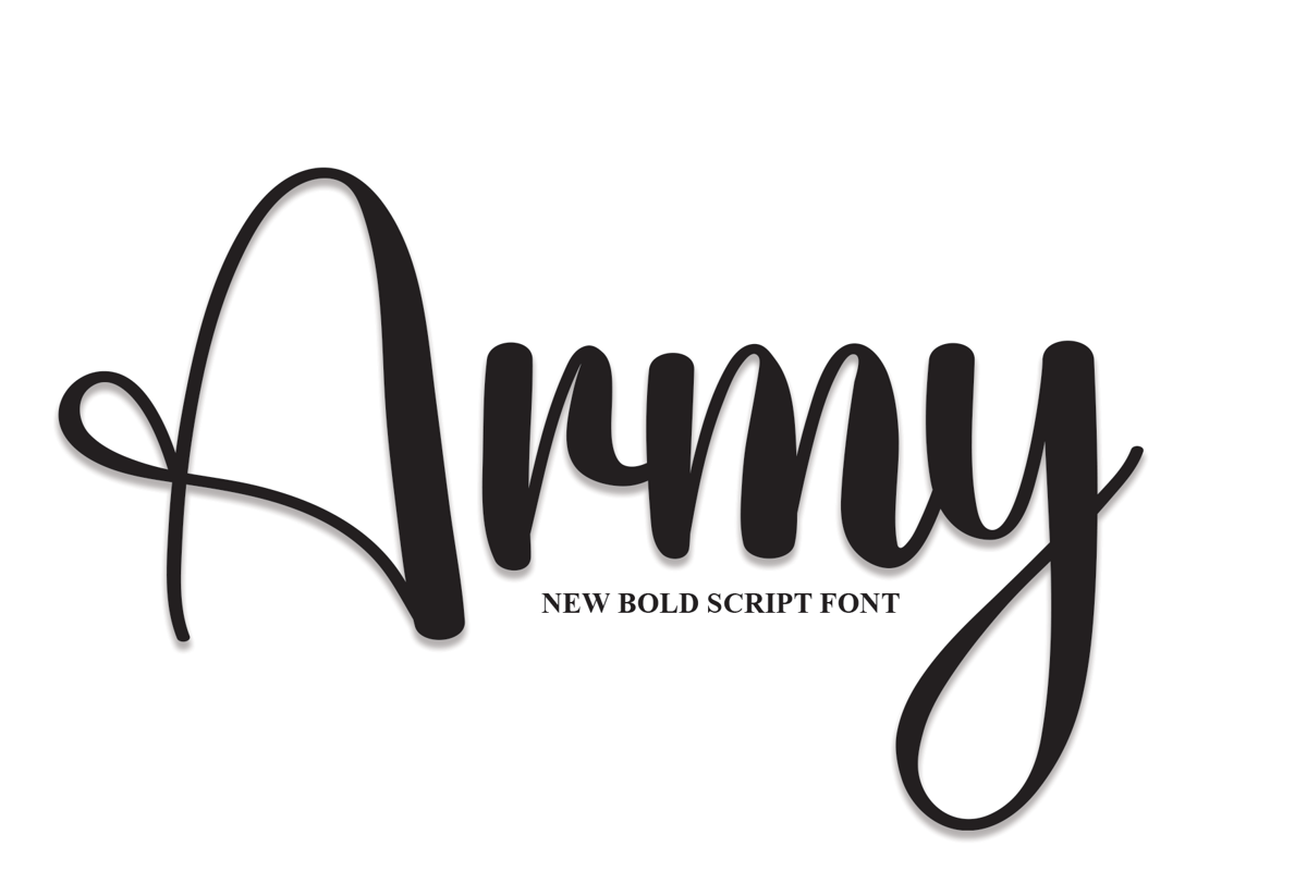 Army Font | scratchones_creative | FontSpace