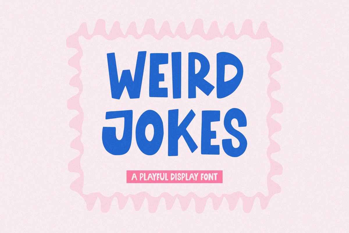 Fun Whimsy Font Weird Jokes Font - Free Download