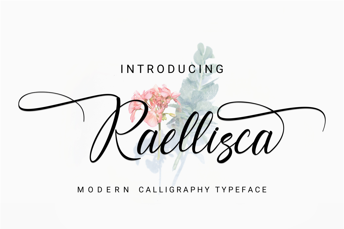 Raellisca Script Font | Rvandtype Studio | FontSpace