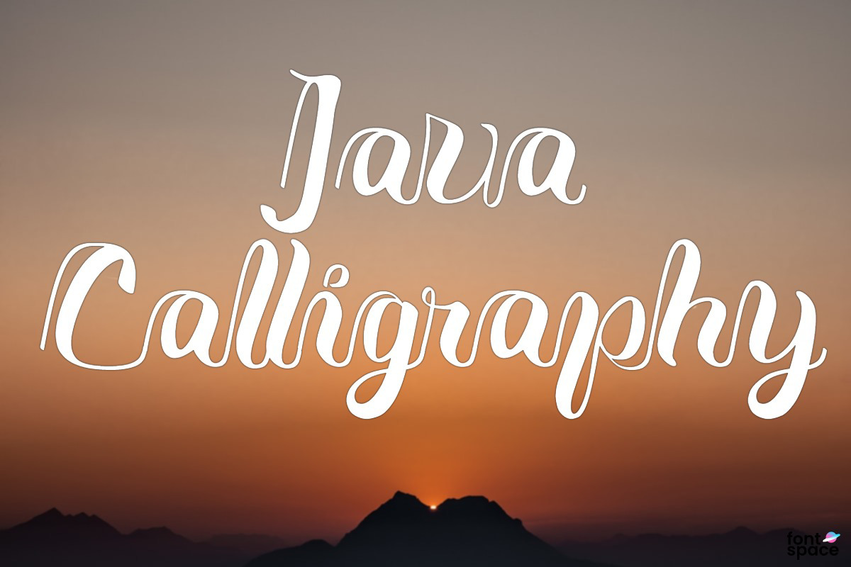 Java Calligraphy Font | Nuryantodwi | FontSpace