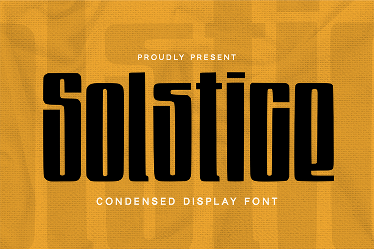 Solstice Font | Alpaprana | FontSpace