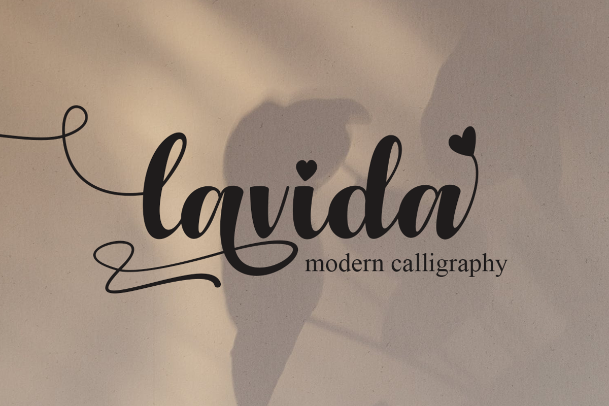 Lavida Font | Supersemar Letter | FontSpace