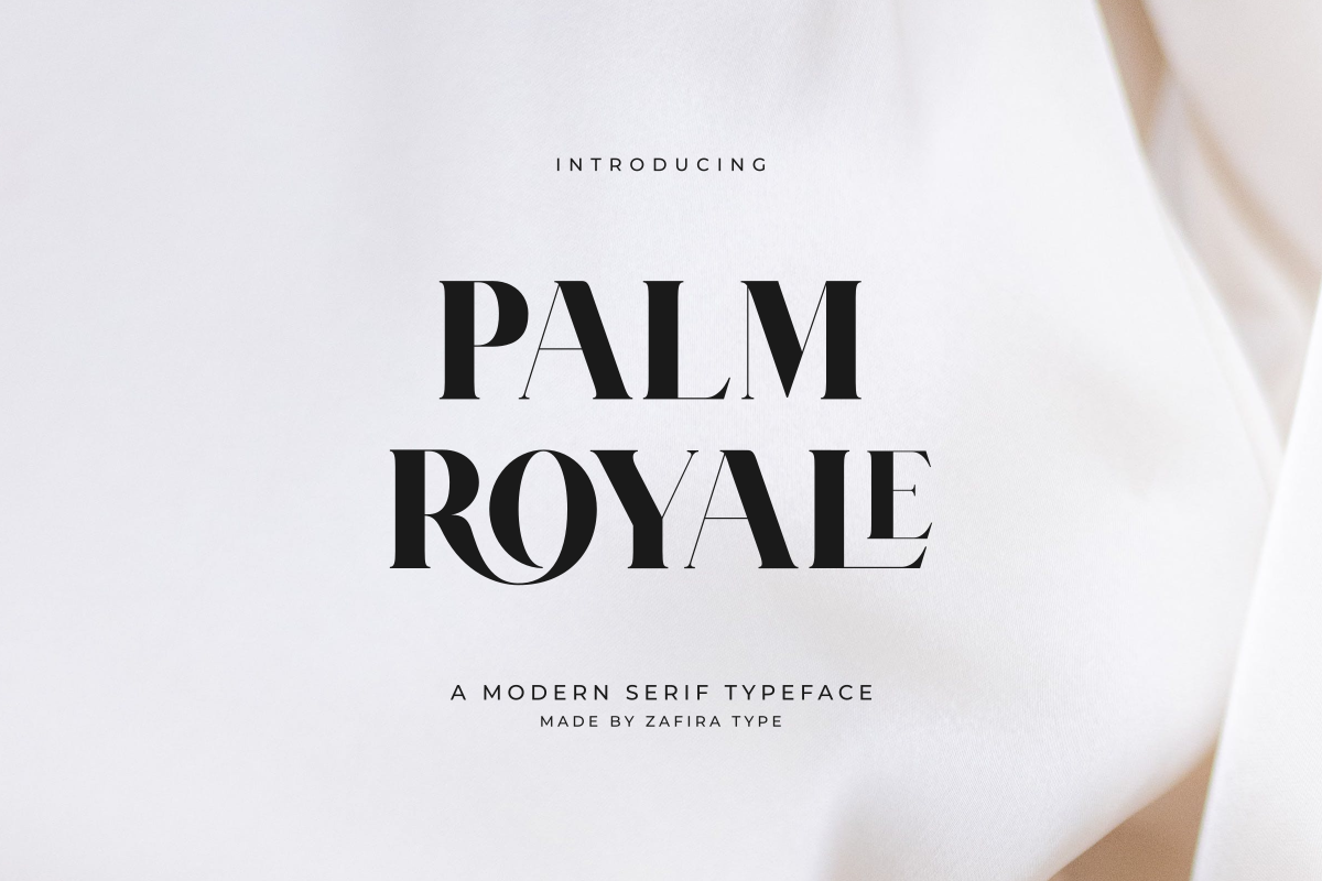 Palm Royale Font | zafiratype | FontSpace