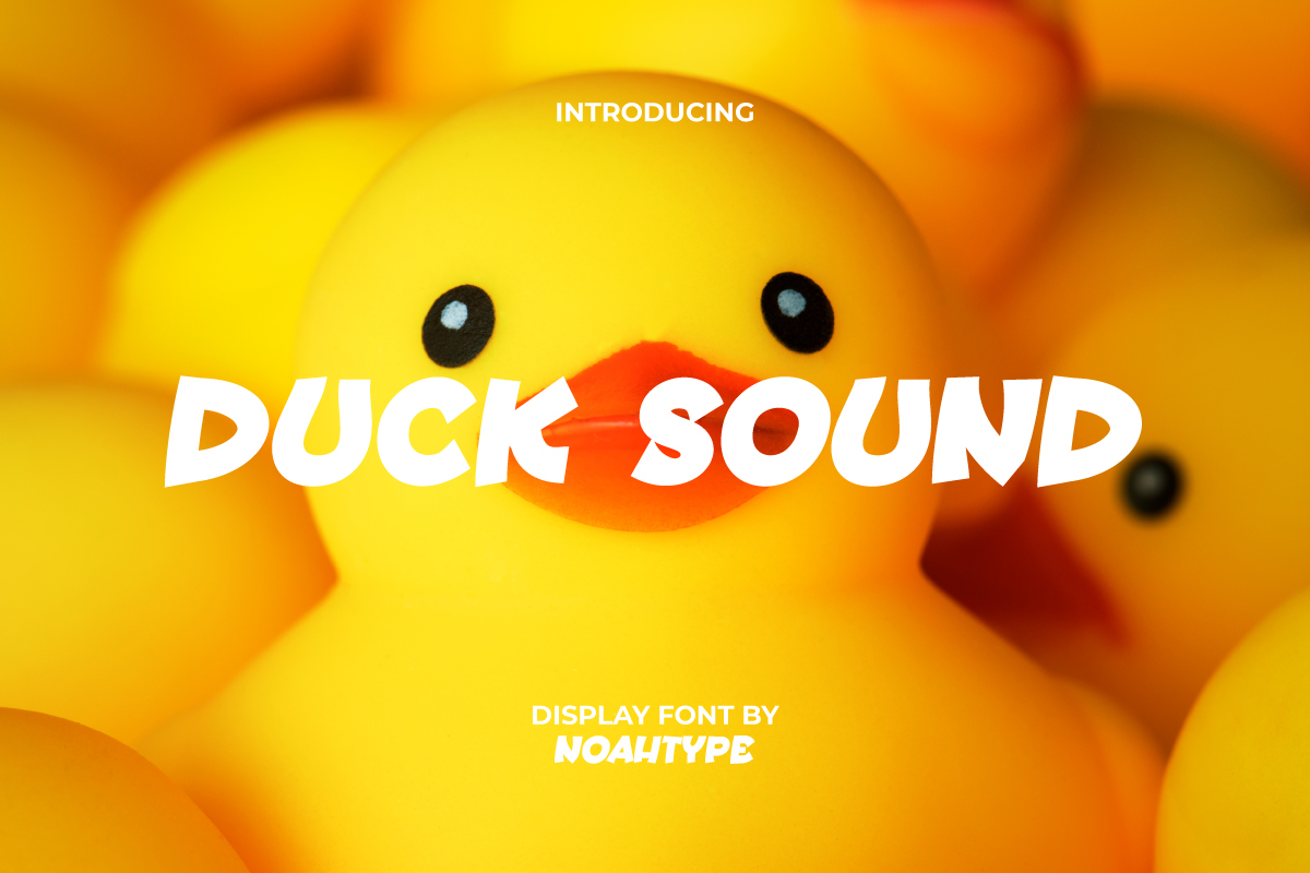 Duck Sound Font | noahtype | FontSpace