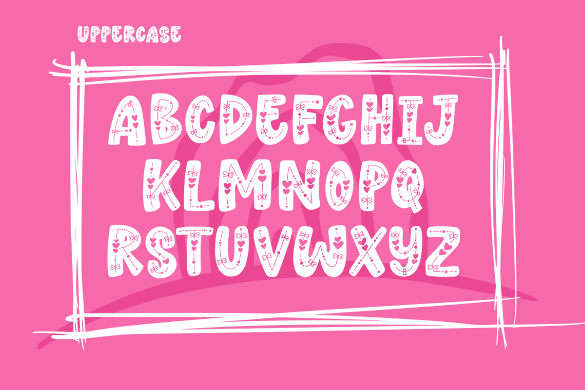 Candy Kisses Font rochart FontSpace