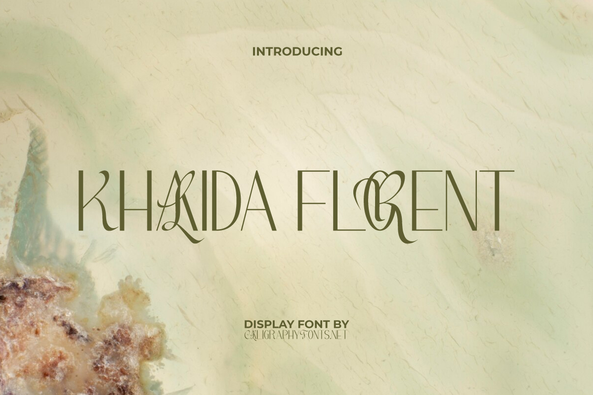 Khalida Khalida Florent Font - Free Download
