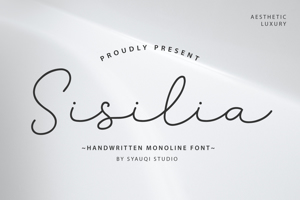 Related font Sisilia