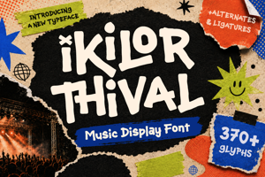 Related font Ikilor Thival