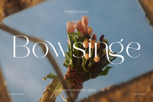 Related font Bowsinge