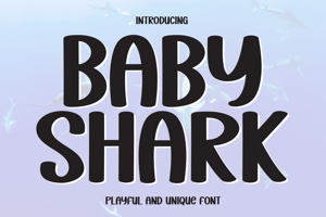 Related font Baby Shark