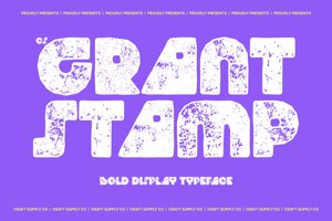 Related font CS Grant Stamp