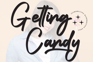 Related font Getting Candy
