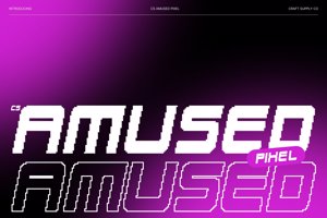 Related font CS Amused Pixel