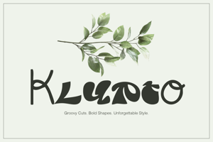 FT Klypto – Groovy Display Typeface