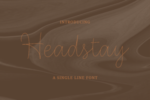 Headstay Single Line