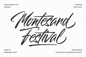 Related font Montesand