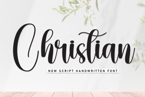 Related font Christian