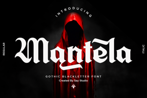 Related font Mantela DEMO