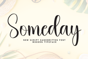 Related font Someday