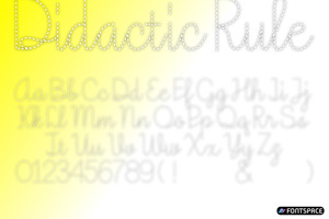 Related font Didactic Rule