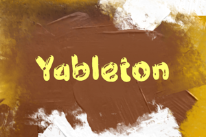 Related font y Yableton