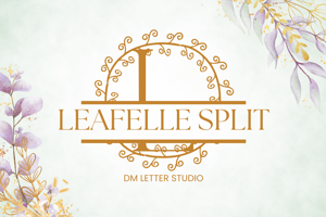 Related font Leafelle Split
