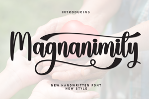 Related font Magnanimity