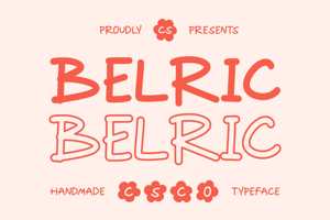 Related font CS Belric