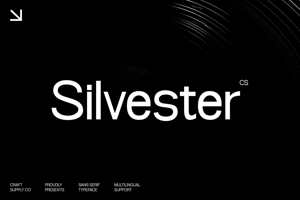 Related font CS Silvester