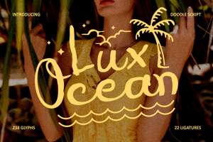 Related font Lux Ocean