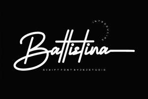 Related font Battistina