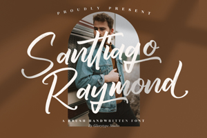Related font Santtiago Raymond