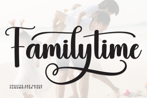 Related font Familytime