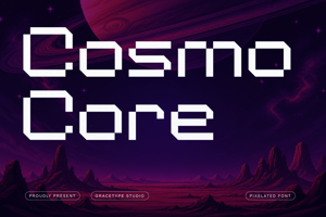 Related font Cosmo Core