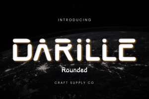 Related font Darille Rounded