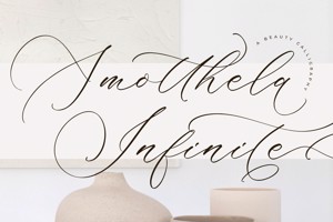Related font Amotthela Infinite