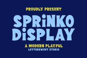 Related font Sprinko