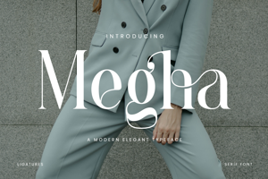 Related font Megha