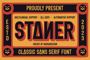 Related font STANER