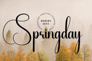 Related font Springday