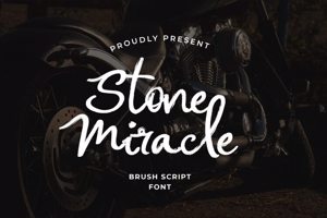 Related font Stone Miracle Pretty Style