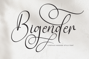 Related font Bigender