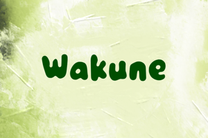 Related font w Wakune