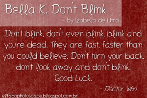 Bella K. Don't Blink