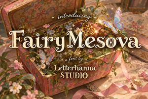 Related font Fairy Mesova