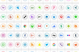 Icons Social Media 2