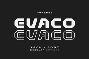 Related font Evaco
