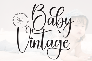 Related font Baby Vintage